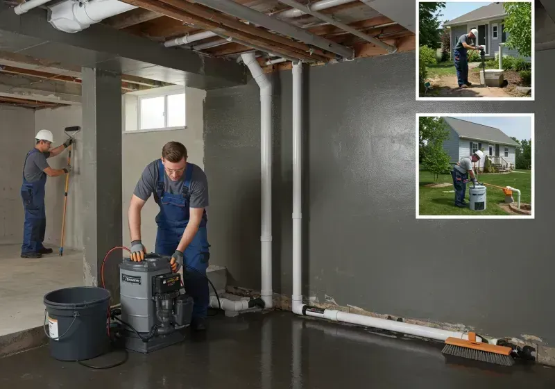 Basement Waterproofing and Flood Prevention process in Stuart, FL